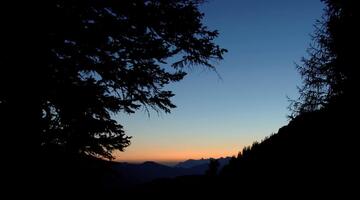 Nachtwanderung im Nationalpark Gesäuse