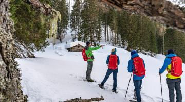 Schneeschuhtour auf der Jamnigalm