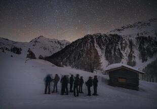 Sternenhimmeltour auf Schneeschuhen