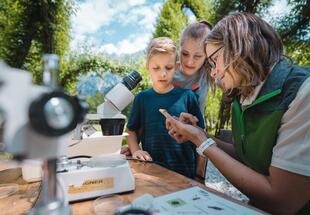 Besucher:innenprogramm Erlebniszentrum Weidendom